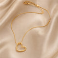 'Outlined' Heart Necklace