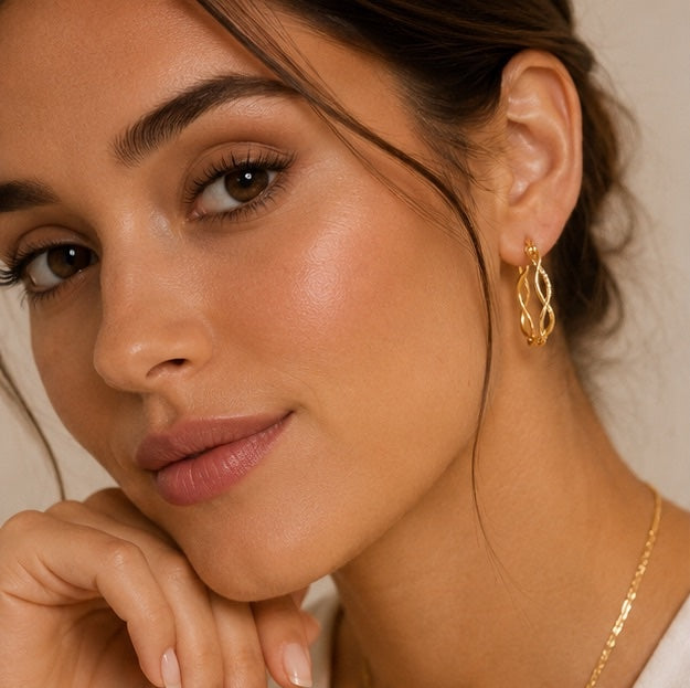 'Weaved' Earrings
