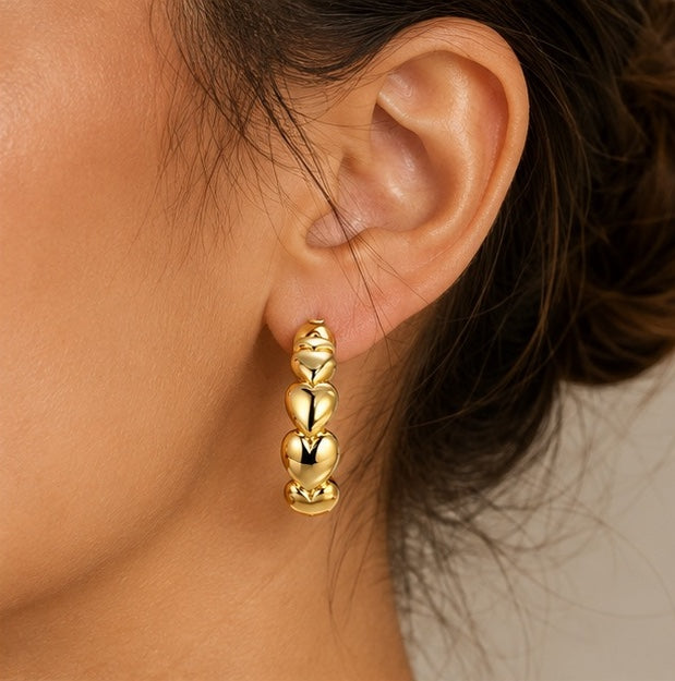 'Loved' Earrings