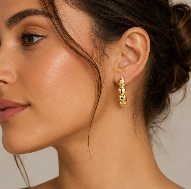 'Loved' Earrings