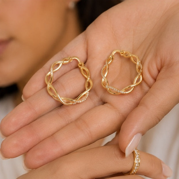 'Weaved' Earrings