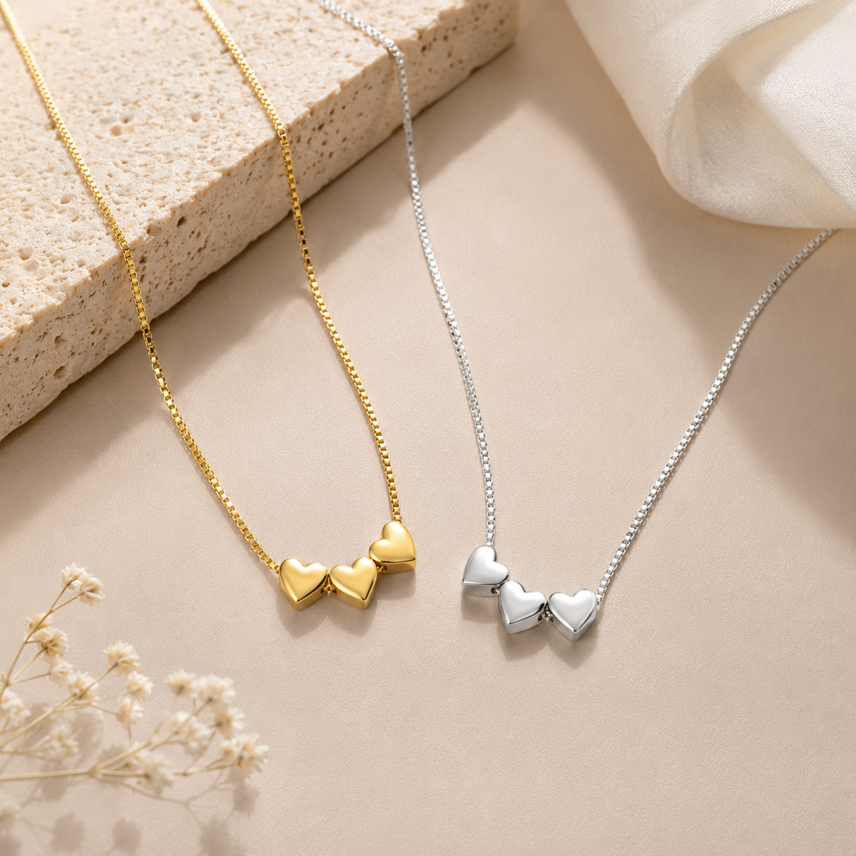 'Hearted' Necklace