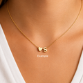 'Sweetheart' Initial Necklace