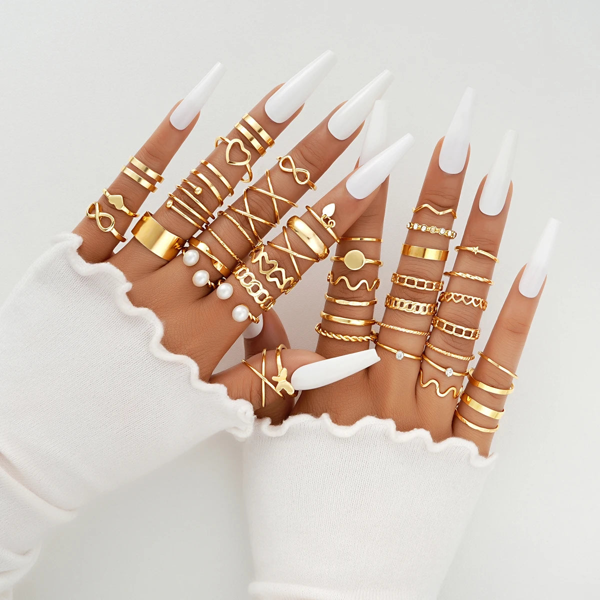 'The Stack' Ring Set
