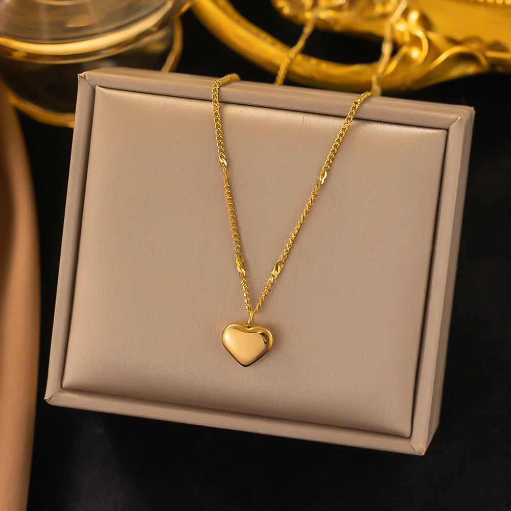 'Devoted' Heart Necklace
