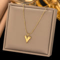 'Slim' Heart Necklace