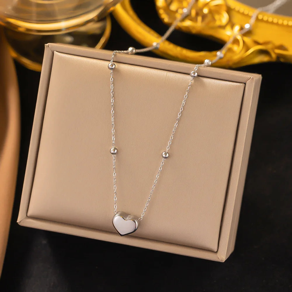 'Devoted' Heart Necklace