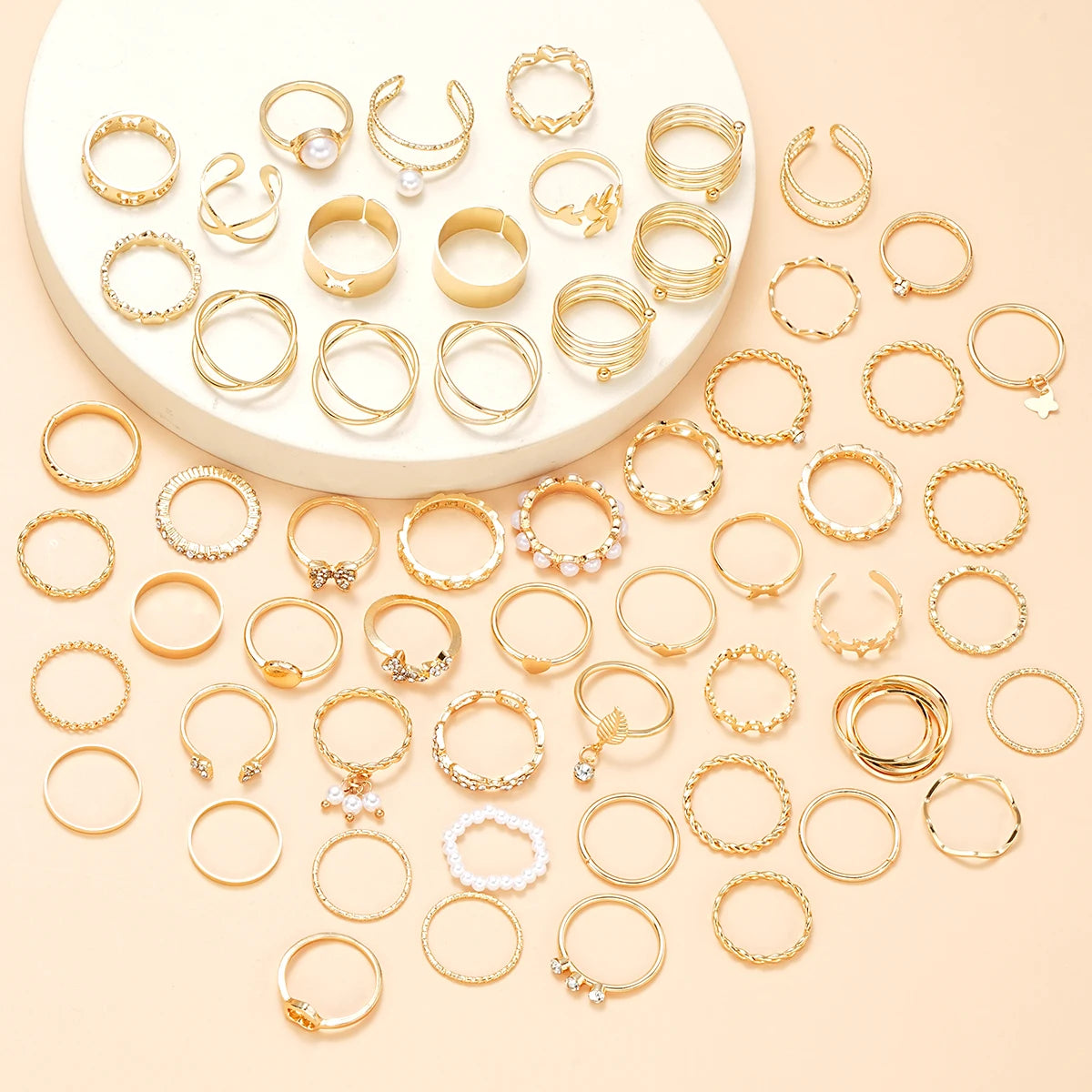 'The Stack' Ring Set