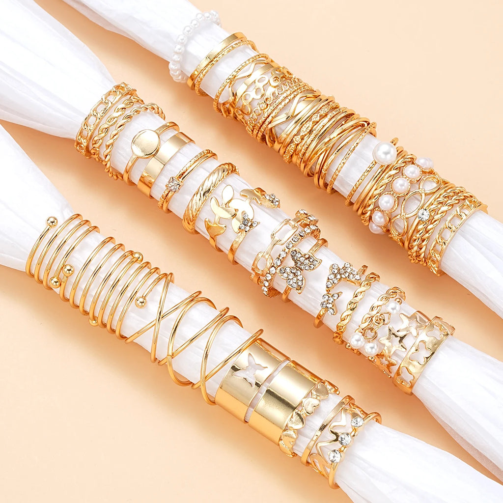 'The Stack' Ring Set