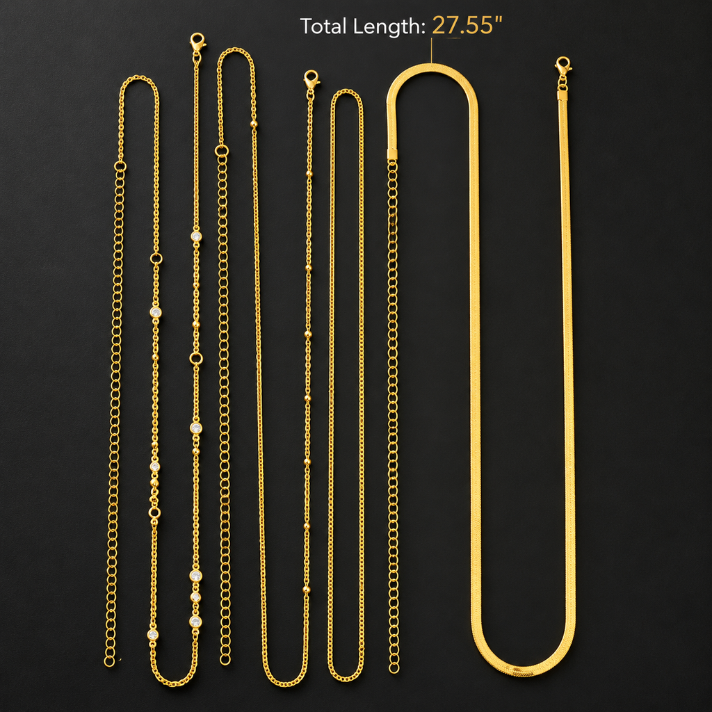 'Sunkissed' 3 Waist Chain Set