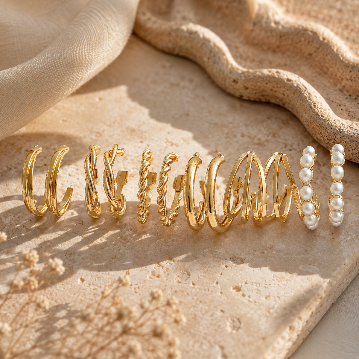 'The Vault' Earring Set